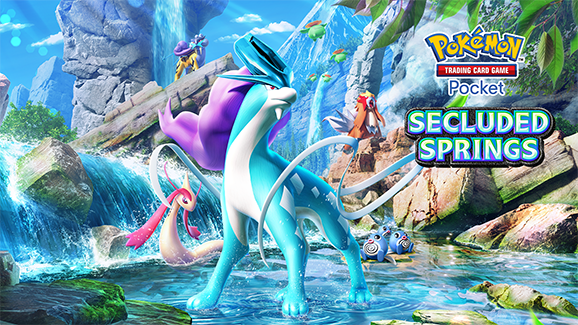 Explore the Secluded Springs expansion in Pokémon TCG Pocket