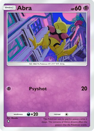 Abra (a2b-029) card in Pokémon TCG Pocket