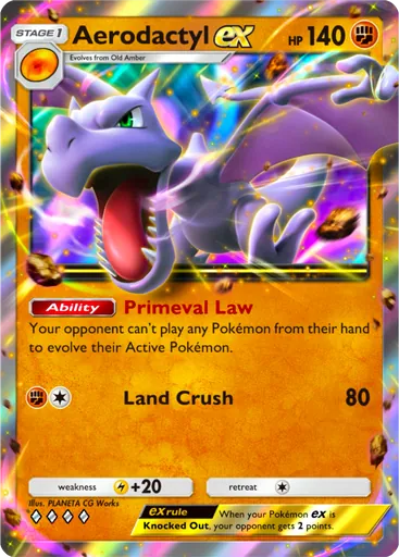 Aerodactyl ex (a1a-046) card in Pokémon TCG Pocket