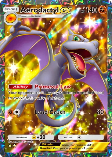 Aerodactyl ex (a1a-078) card in Pokémon TCG Pocket