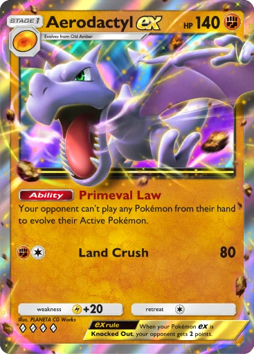 Aerodactyl ex (a4b-197) card in Pokémon TCG Pocket
