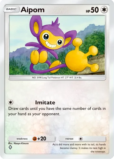 Aipom (a4-142) card in Pokémon TCG Pocket