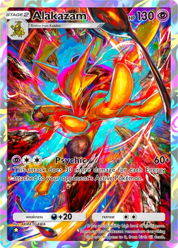 Alakazam (a1-236) card in Pokémon TCG Pocket