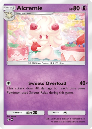 Alcremie (a4b-187) card in Pokémon TCG Pocket