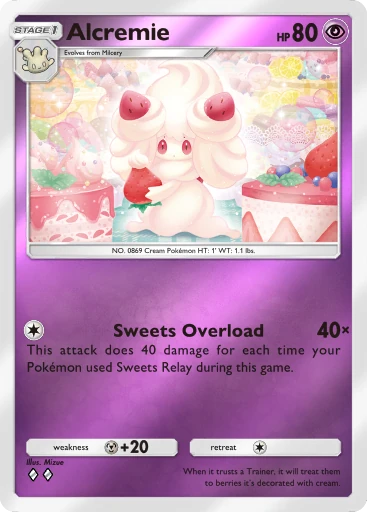 Alcremie (a4b-188) card in Pokémon TCG Pocket