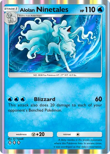 Alolan Ninetales (a3-041) card in Pokémon TCG Pocket
