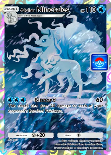 Alolan Ninetales (pa-070) card in Pokémon TCG Pocket
