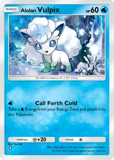 Alolan Vulpix (a3-040) card in Pokémon TCG Pocket