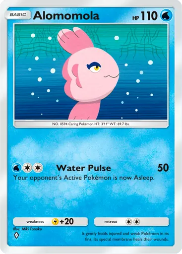 Alomomola (a3b-021) card in Pokémon TCG Pocket