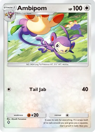 Ambipom (a4-143) card in Pokémon TCG Pocket