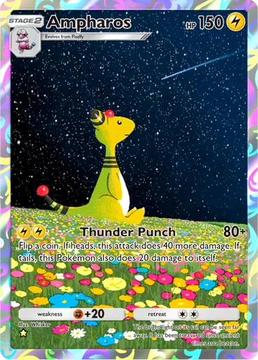 Ampharos (a4-172) card in Pokémon TCG Pocket