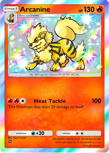 Arcanine (a3a-090) card in Pokémon TCG Pocket