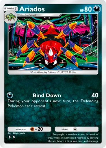 Ariados (a4-111) card in Pokémon TCG Pocket