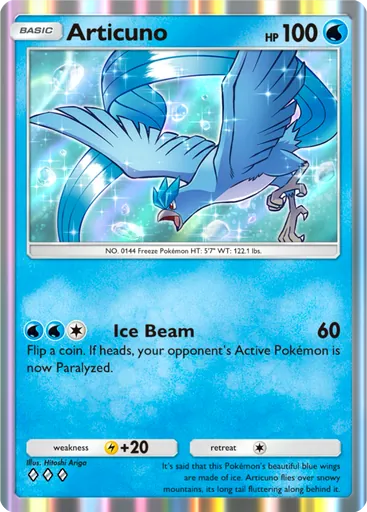 Articuno (a1-083) card in Pokémon TCG Pocket