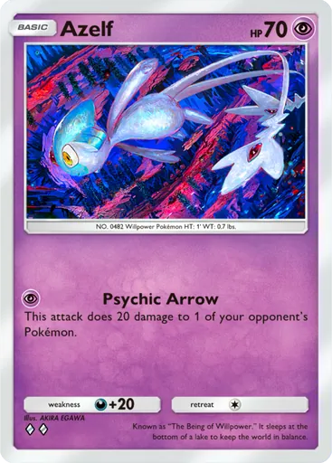 Azelf (a2-077) card in Pokémon TCG Pocket