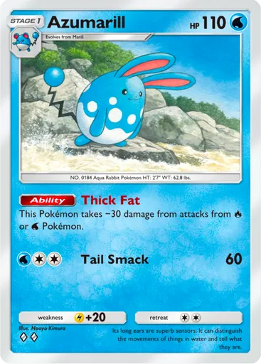 Azumarill (a4-050) card in Pokémon TCG Pocket
