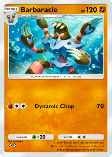 Barbaracle (a4-106) card in Pokémon TCG Pocket