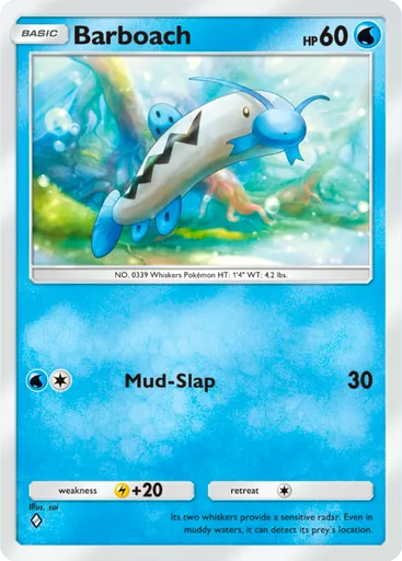 Barboach (a2a-016) card in Pokémon TCG Pocket