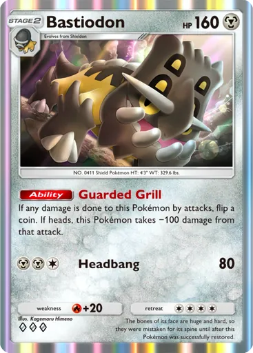 Bastiodon (a2-114) card in Pokémon TCG Pocket
