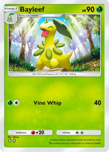 Bayleef (a4-009) card in Pokémon TCG Pocket