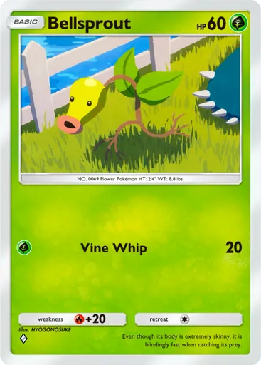 Bellsprout (a1-018) card in Pokémon TCG Pocket