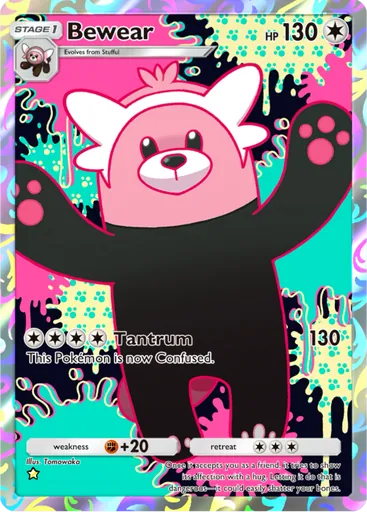 Bewear (a3-178) card in Pokémon TCG Pocket