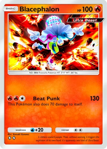 Blacephalon (a3a-009) card in Pokémon TCG Pocket