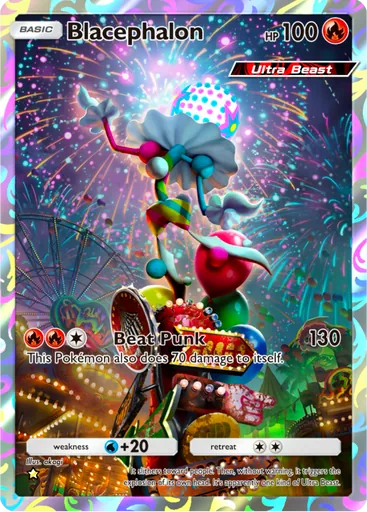 Blacephalon (a3a-072) card in Pokémon TCG Pocket