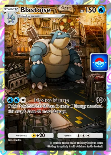 Blastoise (pa-029) card in Pokémon TCG Pocket