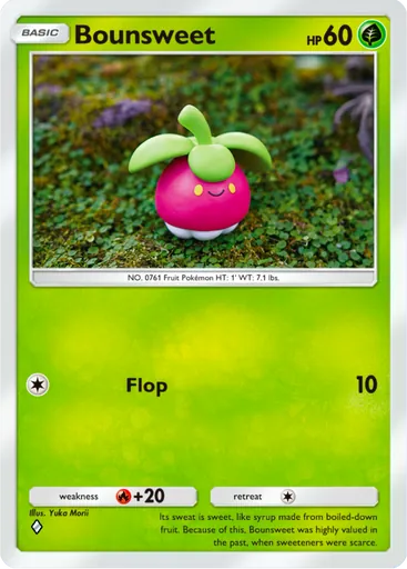 Bounsweet (a3b-003) card in Pokémon TCG Pocket