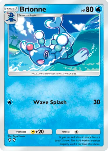 Brionne (a3-047) card in Pokémon TCG Pocket