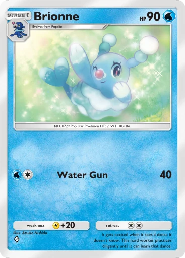 Brionne (a4b-118) card in Pokémon TCG Pocket