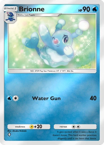 Brionne (a4b-119) card in Pokémon TCG Pocket