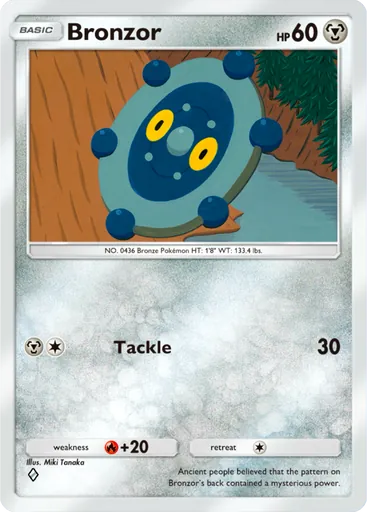 Bronzor (a2-116) card in Pokémon TCG Pocket