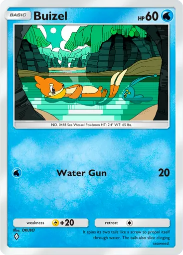 Buizel (a2-038) card in Pokémon TCG Pocket
