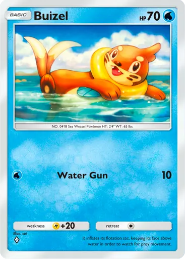 Buizel (a2b-016) card in Pokémon TCG Pocket