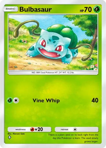 Bulbasaur (a1-001) card in Pokémon TCG Pocket