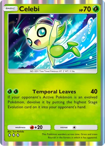 Celebi (a4a-006) card in Pokémon TCG Pocket
