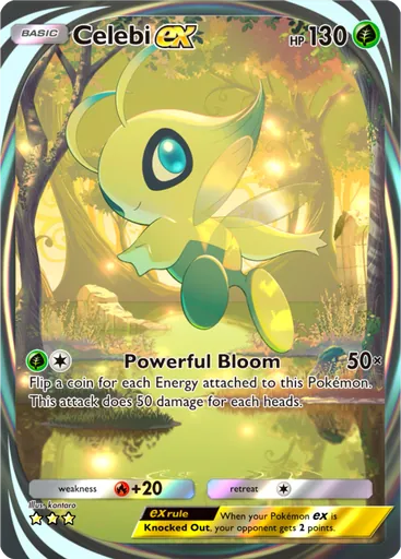 Celebi ex (a1a-085) card in Pokémon TCG Pocket