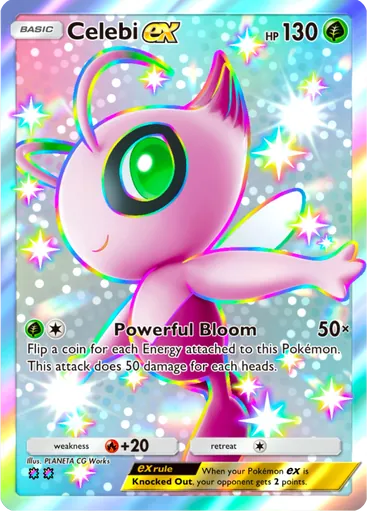 Celebi ex (a3a-099) card in Pokémon TCG Pocket