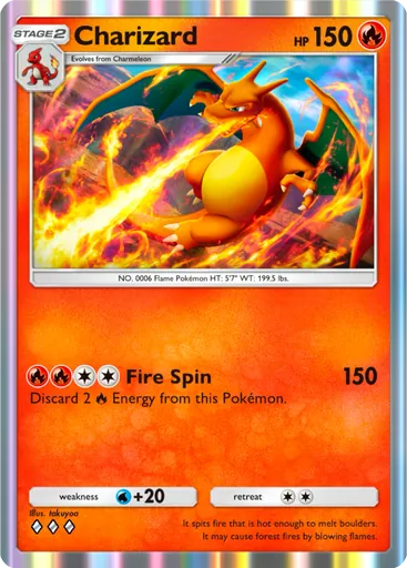 Charizard (a1-035) card in Pokémon TCG Pocket