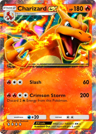 Charizard ex (a1-036) card in Pokémon TCG Pocket