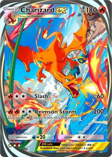 Charizard ex (a1-280) card in Pokémon TCG Pocket