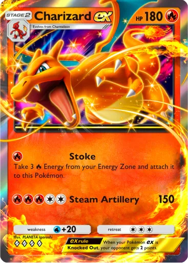 Charizard ex (a2b-010) card in Pokémon TCG Pocket
