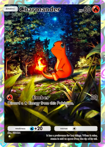 Charmander (a1-230) card in Pokémon TCG Pocket