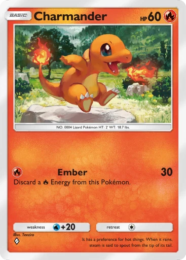 Charmander (a4b-055) card in Pokémon TCG Pocket
