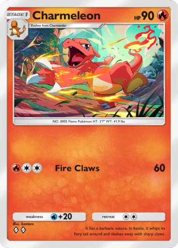 Charmeleon (a4b-057) card in Pokémon TCG Pocket