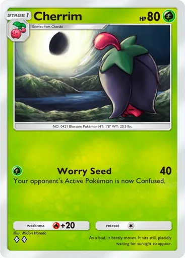 Cherrim (a2a-007) card in Pokémon TCG Pocket