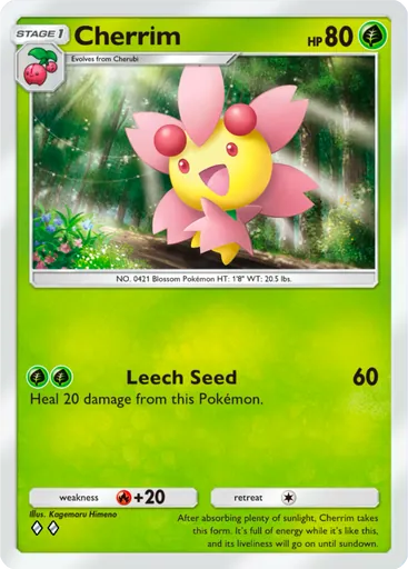 Cherrim (a2a-008) card in Pokémon TCG Pocket