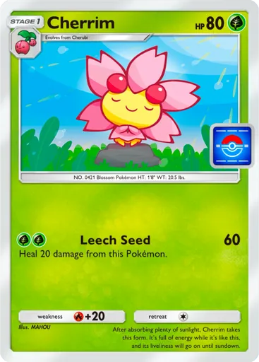 Cherrim (pa-043) card in Pokémon TCG Pocket